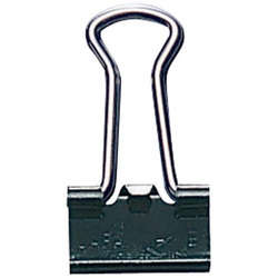 バインダークリップ　口幅１０ｍｍ　１０個入