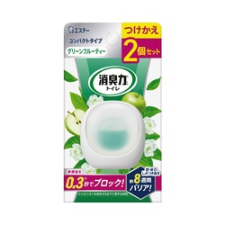 消臭力コンパクト　トイレ用　かえ２個Ｇフルーティー