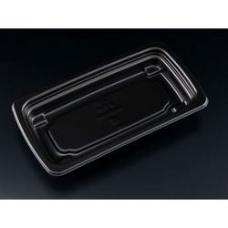 リスパック 惣菜容器 RHF ラトフ 25-13B 黒 本体