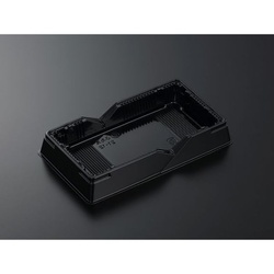 中央化学 弁当容器 HS ふたえ21-12 BK 本体