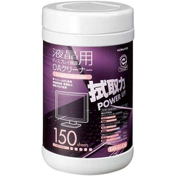 ＯＡクリーナー　ボトルタイプ１５０枚入液晶用×５