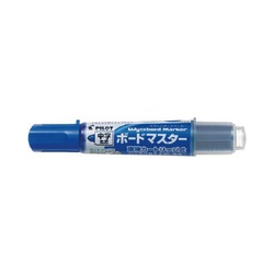 ボードマーカー　ボードマスター　中字丸芯　青