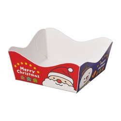 天満紙器 ケーキトレー XA515 ペーパーココット スマイルズ