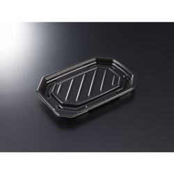 中央化学 軽食容器 TP デリグー 22-15 黒 本体