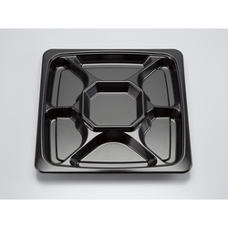 シーピー化成 オードブル容器 SFオードブル角30黒本体