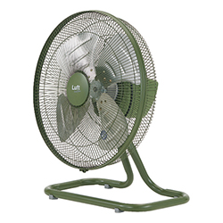 【廃番商品】ＴＲＵＳＣＯ 全閉式工場扇ルフトハーフェン据え置きタイプ アルミハネ ＯＤ色 TFLHA45AOD