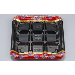 シーピー化成 弁当容器 CBFつむぎ11-2 紅てまり 本体