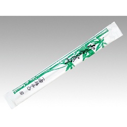 マスキ 割箸 完封箸 白樺元禄8寸竹柄 妻楊枝入