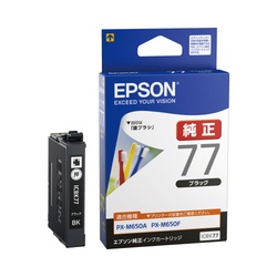 純正インク　ＩＣＢＫ７７　ブラック