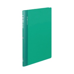 クリヤーブック固定式・横入　Ａ４縦　２０Ｐ　緑