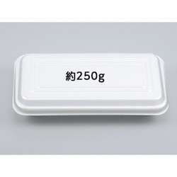 シーピー化成 弁当容器 VK-65 折蓋角丸 無地 発泡