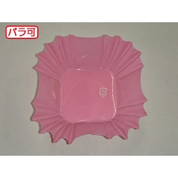 セイコー おかずカップ ラミケースOPP四角6号Pピンク 500枚