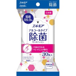 エルモア　ｈａｎｄｙウェット　アルコール３０枚入