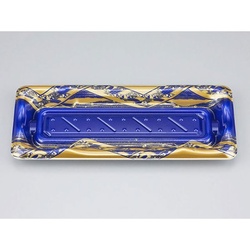 【廃番商品】シーピー化成 寿司容器 SF港15 八重波紺 本体