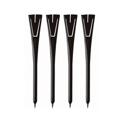 クリップ付ペンシル　黒　５０本入