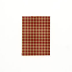 【廃番商品】紙平袋（ギンガム・赤・幅80×高110mm)