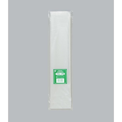 テープ無 OPP袋 オーピーパック No.7.5-75 100枚入 福助工業