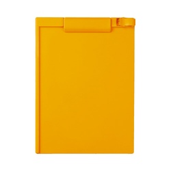 クリップボード　Ａ４−Ｅ　イエロー　縦