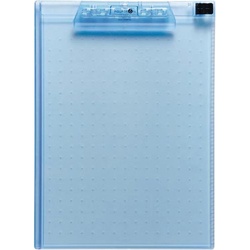 クリップボード　Ａ４Ｅ　アオ