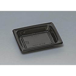 軽食容器 福皿15-12UH 黒 福助工業