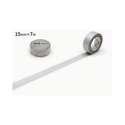 ｍｔ　１Ｐ　ストライプ・シルバー