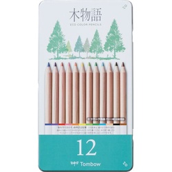 エコ色鉛筆缶入り　Ｓ木物語　１２色セット　３セット