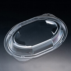 リスパック プレート容器 バイオデリカ サラエル D21OC クリアー防曇 内嵌合蓋 50枚