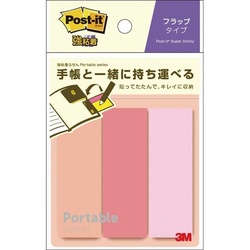 強粘着ふせん　ポータブル　フラップＰＯＦ−Ｍ−Ｐ４