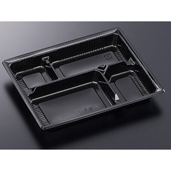 中央化学 弁当容器 HS 古今 L-4 BK 本体