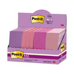 強粘着マルチカラー７　７５×７５　４色　１２冊