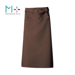 ロングエプロン ロングエプロン ブラウン F 住商モンブラン