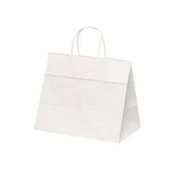 【廃番商品】紙手提袋 自動手提袋 HV68 晒 無地 パックタケヤマ