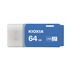 ＵＳＢキャップ式ブルー６４ＧＢ