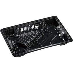 弁当容器 MSDアコード23-16-2黒 エフピコ