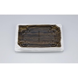 惣菜容器 BFNたわら35 和もく白茶 本体 シーピー化成