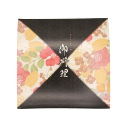 仕出し弁当容器 70-70黒椿 ワンピース紙ボックス本体 北原産業