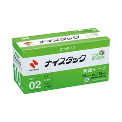 ナイスタック両面エコＢＢ幅１０×２０ｍ１箱１２巻