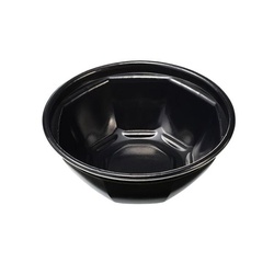 どんぶり容器 KNB-185-U 本体 黒 ケーピープラテック