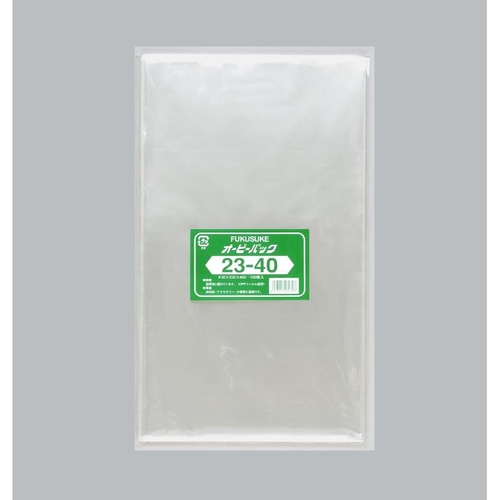 テープ無 OPP袋 オーピーパックC No.23-40 100枚入 福助工業