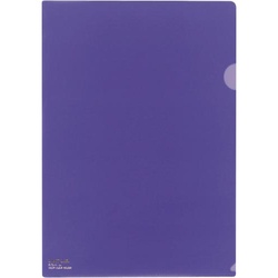 カラークリヤーホルダーＰＰ　Ａ４　藍５枚入