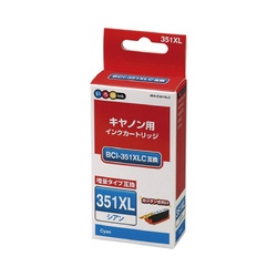 いろはｉｎｋ　ＢＣＩ−３５１ＸＬＣ互換　シアン