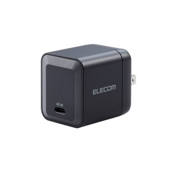 ＡＣ充電器　Ｃ×１　６５Ｗ　ＰＤ　小型　ブラック