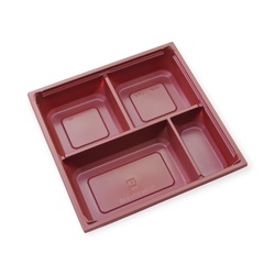 折箱 ワン折重60×60D 赤底 アクタ