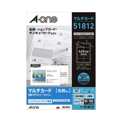ＩＪ用　両面クリアエッジ白厚口　１０面Ａ４　５０枚