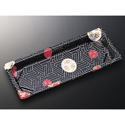 中央化学 CF 寿司容器 L巻き 華紋 本体