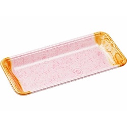 発泡トレー FLB-Y12-25 エコ銘木ピンク エフピコ