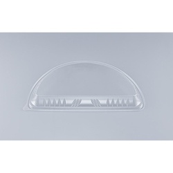 CZラプレピザ10ハーフ 透明蓋 シーピー化成
