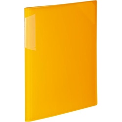 クリヤーホルダーブックノビータＡ４黄１２Ｐ　５冊