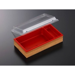 折箱 CWH-302浅 赤-たもん杉 高蓋 (ボ) 中央化学