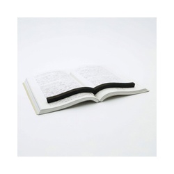 本に寄り添う文鎮・鉄製・ブラック